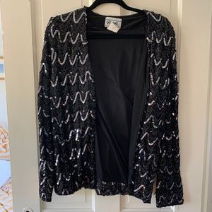 Vintage sequin blazer